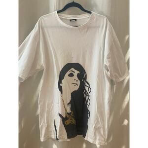 y2k Tank Theory S/S shirt. sz xlarge